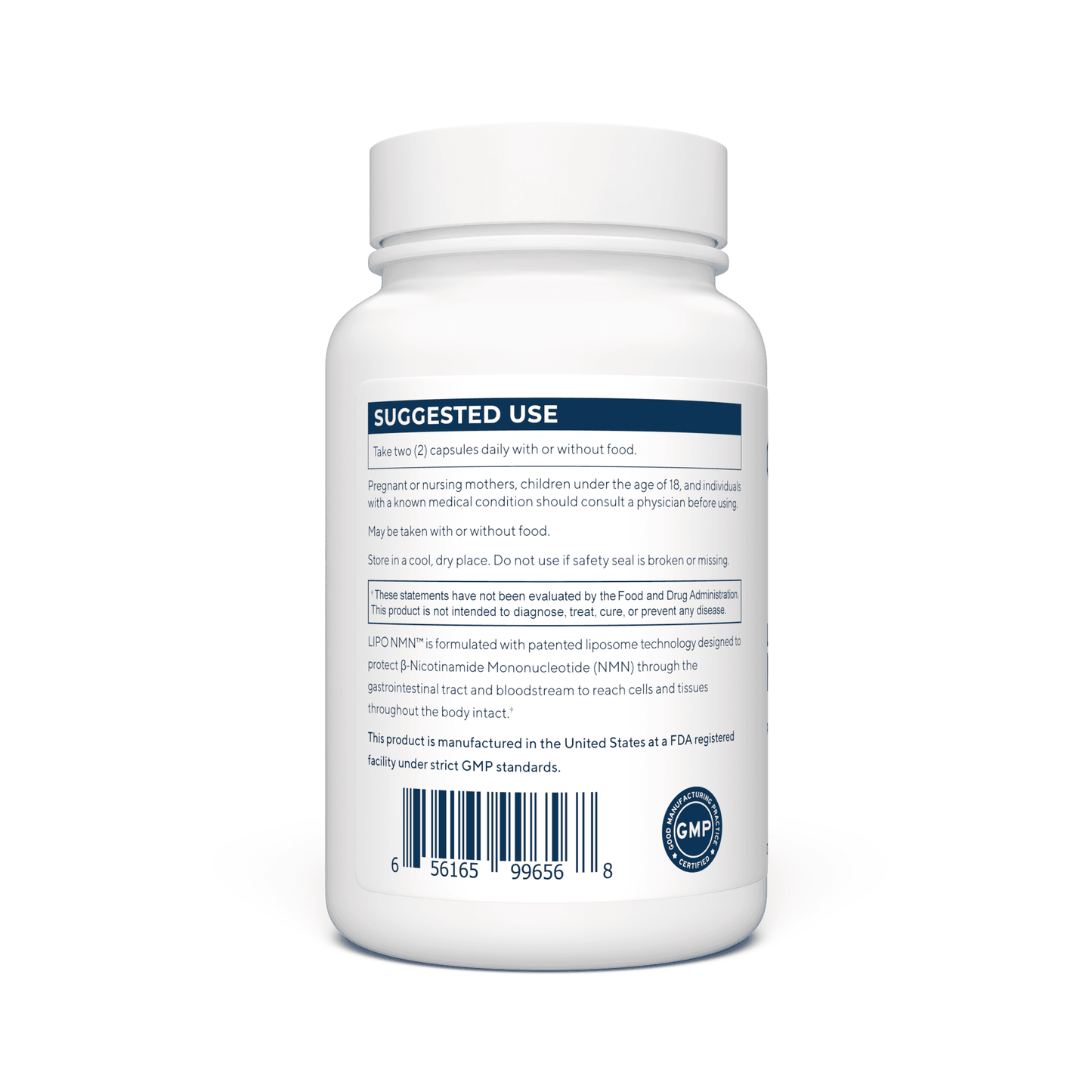 NMN (Liposomal) 90 Ct. x 250 mg