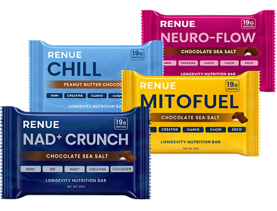 1st NAD⁺ Functional Nutrition Bars