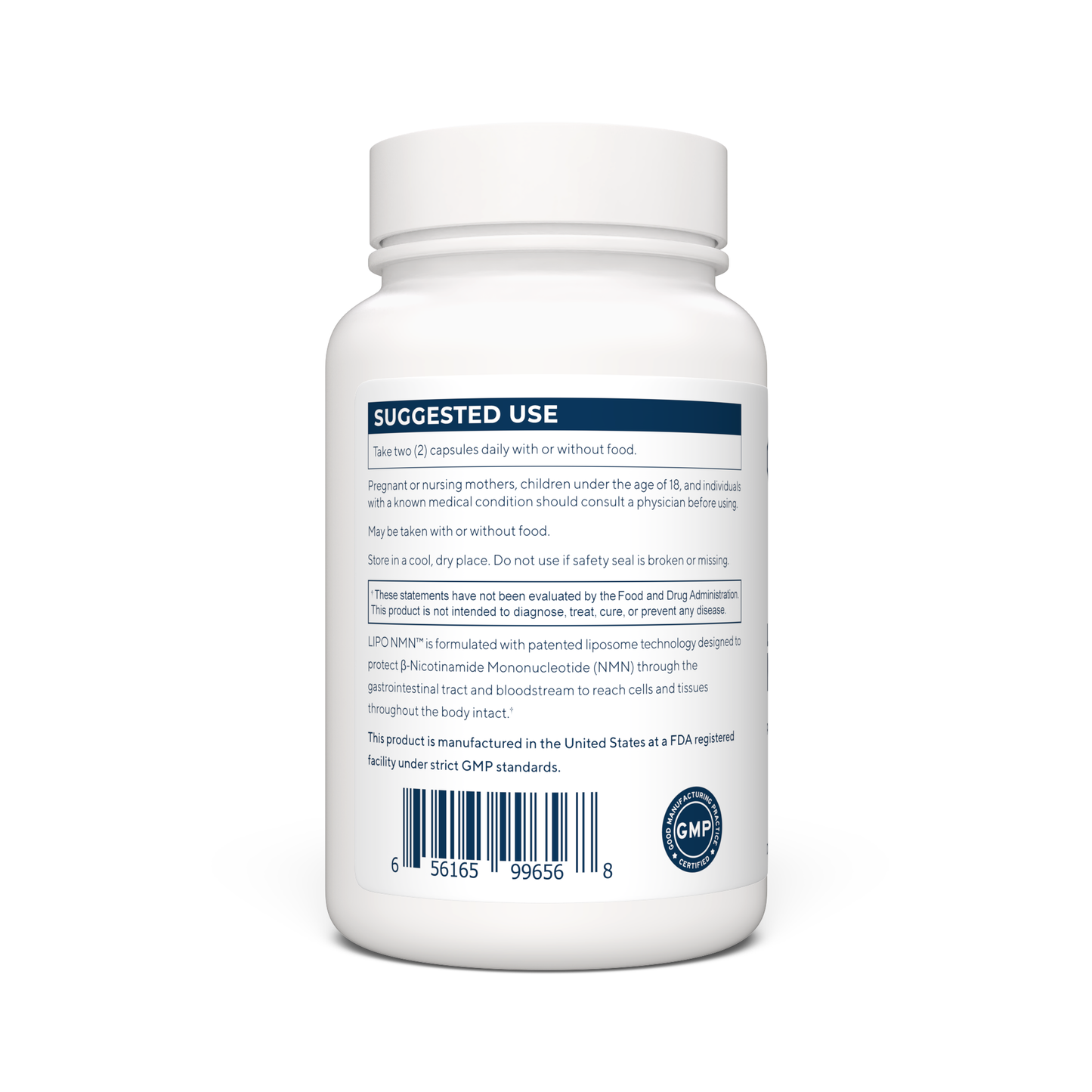 NMN (Liposomal) 90 Ct. x 250 mg