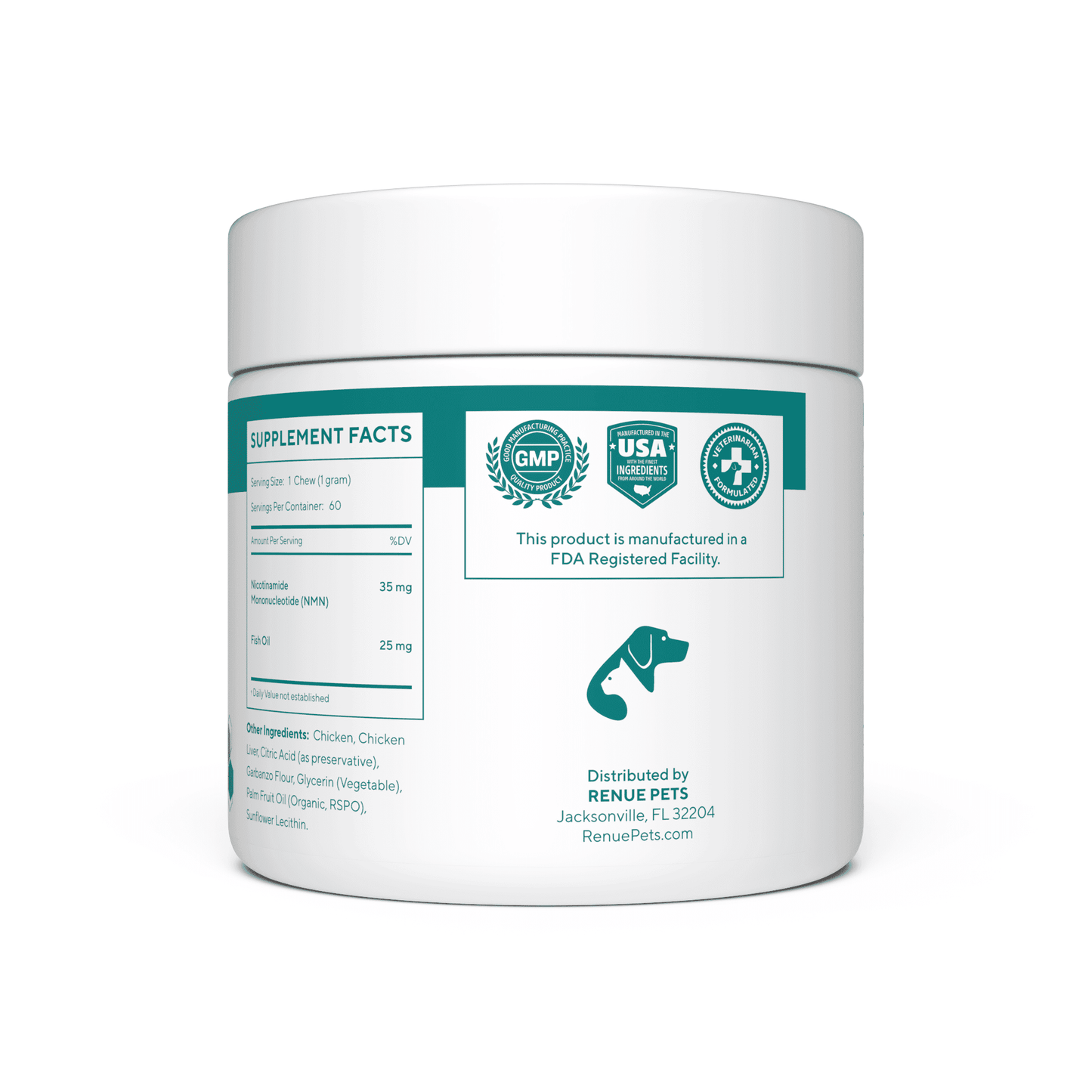 PET NMN Longevity Chews for Cats