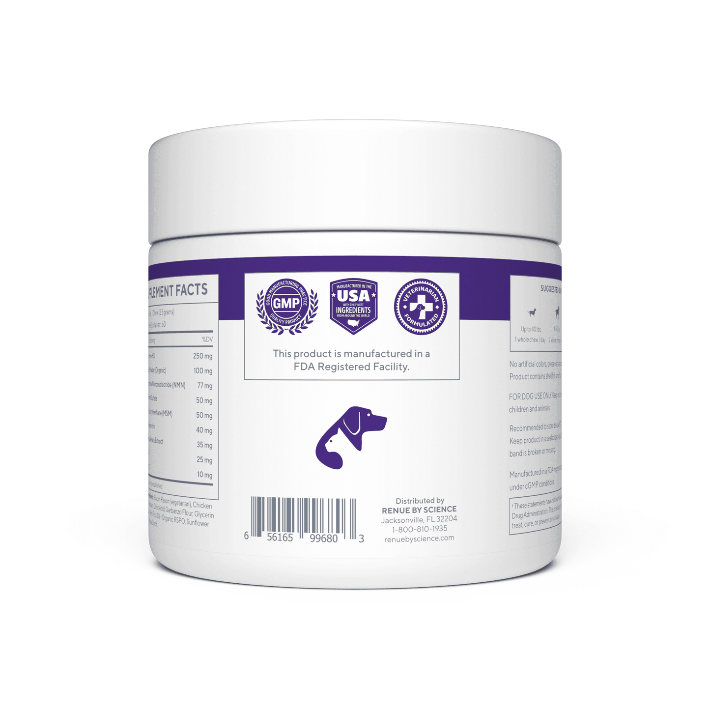 PET NMN Longevity Chews for Dogs