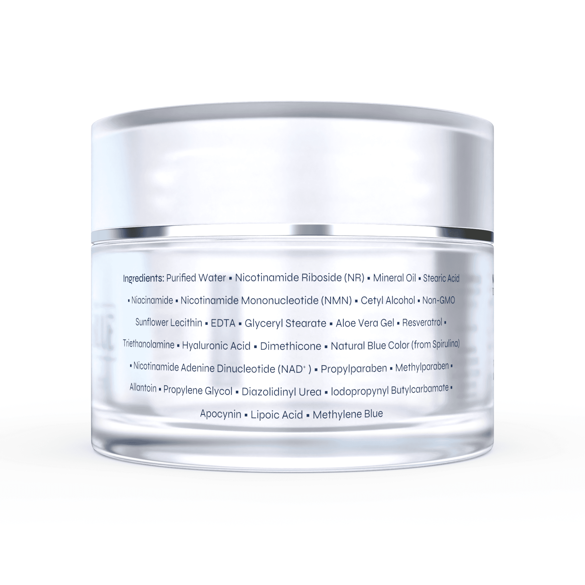 Renue Blue™ Face Cream with Methylene Blue, NAD⁺, NMN, NR (Liposomal) Renue By Science