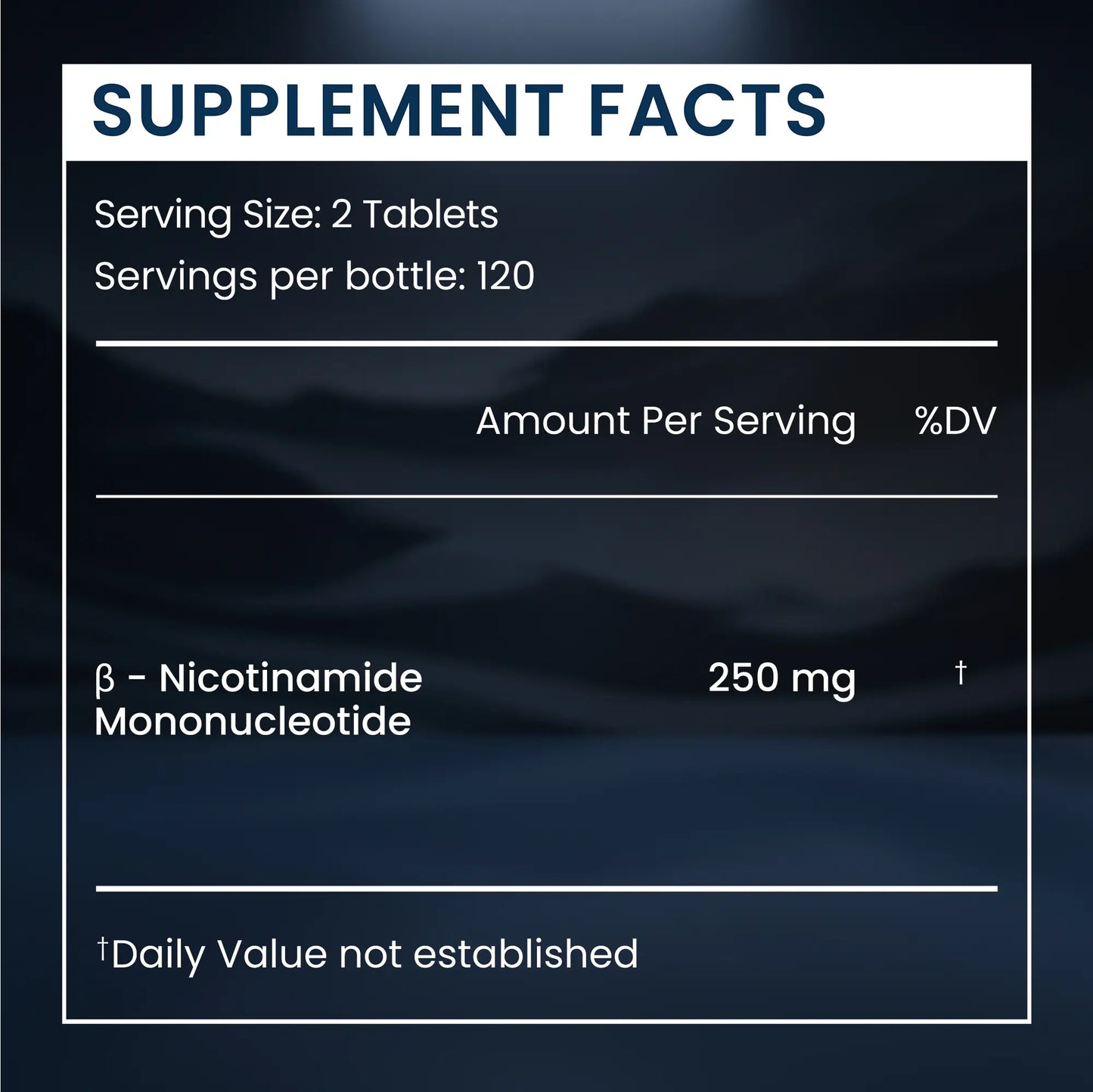 NMNs Fast Dissolve Tabs