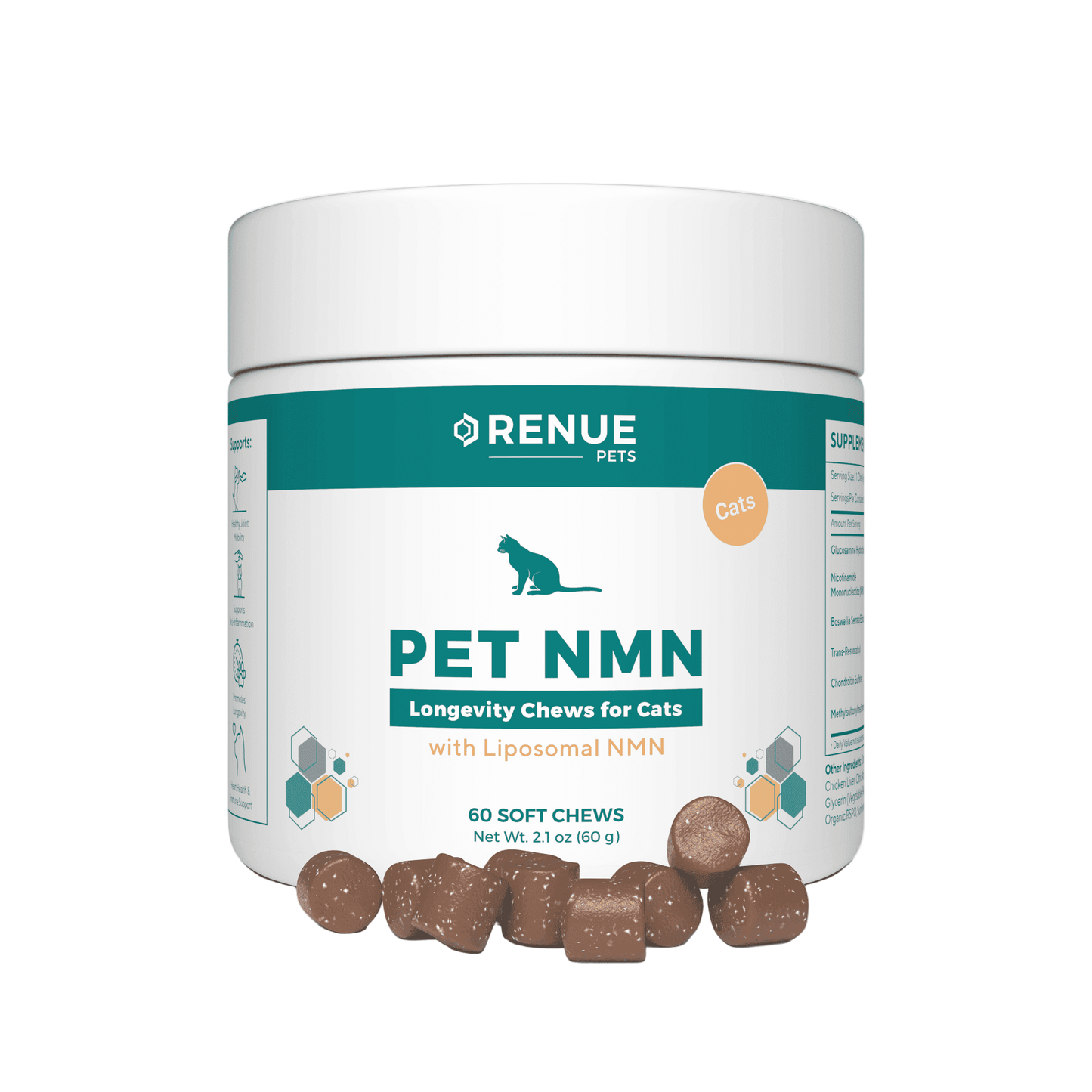 PET NMN Longevity Chews for Cats - Image 1
