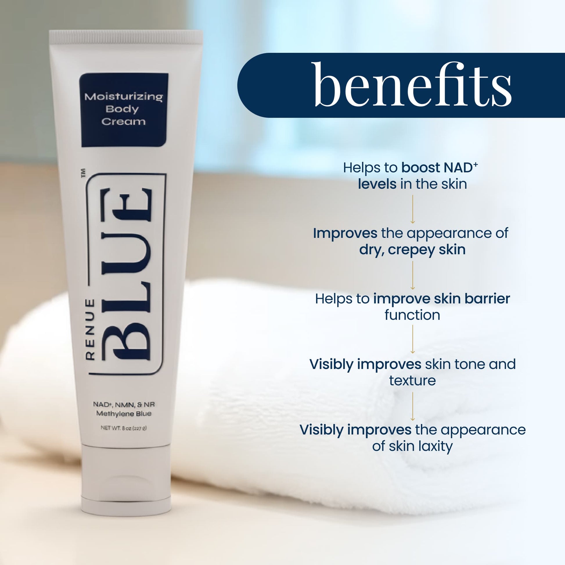 Renue Blue Body Moisturizing Cream - Image 3