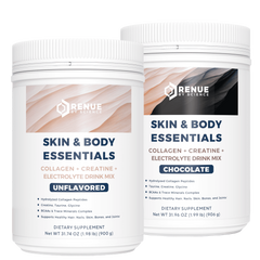 Skin & Body Essentials - Grass-Fed Collagen + Creatine + BCAAs + Electrolyte Drink Mix