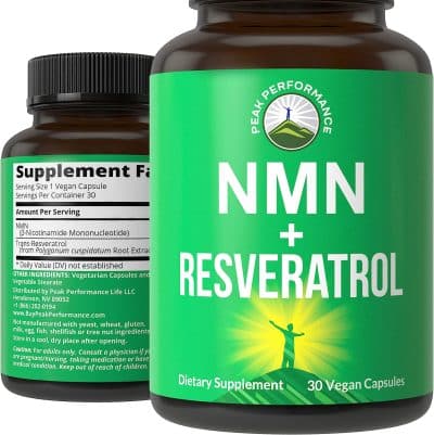 Peak Performance's NMN + Resveratrol Supplement Review